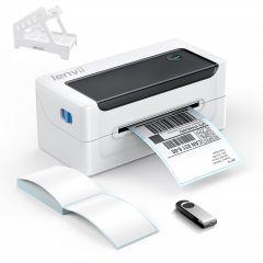 Принтер для этикеток со штрих-кодом 4 дюйма / 108 мм с подставками для экспресс-доставки счетов, счетов за логистику, товарных этикеток, этикеток для
